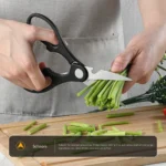 3/5pcs Kitchen knife set, high-grade black steel knife set Gift knife Stainless steel kitchen utensils household knives - Image 8