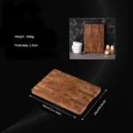 Large Size,High Quality Teak Wood Cutting Board:16.5*11.8 Inch/13.3*9.5 Inch,1 Inch Thick，Suitable For Christmas，Halloween - Image 12