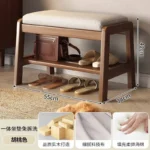 Shoes Organizers Bench Sturdy Shoe Rack Nordic Designs Multifunction Minimalist Shoe Rack Storage Rooms Furniture Accessories - Image 17
