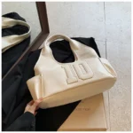 2024 New Women's Tote Bags Trendy Versatile Commuting Large Capacity One Shoulder Bag Summer Casual Solid Color Female Handbags - Image 60