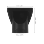 2pcs Hair Dryer Nozzle Salon Styling Blow Flat Dryer Concentrator Hair Dryer Diffuser Nozzle Curly Hair Hairdressing Accessories - Image 6