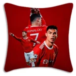 Pillow Covers Cartoon Sofa Decorative Home Double-sided Printing Short Plush Cute Cushion Football Star C Ronaldo Number 7 Cover - Image 16