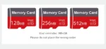 Small capacity Memory card  64MB 128BM 256MB 512MB micro card 128M SD card micro card - Image 7