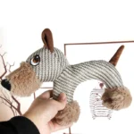 Pet supplies: dog toys for chewing, making sounds, and relieving boredom, arched plush toys, plush toy factory in stock - Image 9