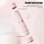 Electric Shaver for Woman Double Head Dual Purpose Female Razor Body Epilator Leg Underarm Bikini Electric Hair Remover Trimmer - Image 13