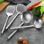 Kitchen Cookware Cooking Utensils Stainless Steel Shovel Soup Spoon Turner Utensils Dinnerware Cooking Tool Kitchen Gadgets - Image 19