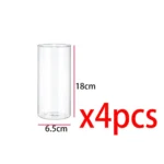 Glass Clear Cylinder Flower Vases for Centerpieces Wedding Decoration,Hurricane Floating Candle Holder for Party Home Decor - Image 8