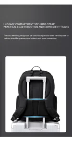 Backpack Men's Backpack, Lightweight Business Travel Computer Bag, Business Travel Bag, Large Capacity Middle School Student Bac - Image 21