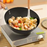 Frying Pan Multi-Functional Non-Stick Household Outdoor Stir-Fry Cooking Pans Induction Cooker Gas Universal Pot Kitchen Tools - Image 3