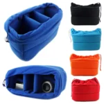 Camera Accessories Shockproof Velvet Photography Protective Partition Padded Bag Camera Insert Bag Camera Lens Cas - Image 3