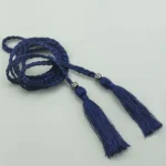 Thin Women Waistband Tassle Bow Dress Tassles Belts Braided Belts Waist Chain Waist Rope - Image 5