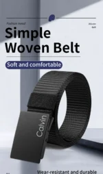 Stylish Men's  Belt - Fashion Belts for Daily Life, Leisure, Party, Festival, Work, and Business Automatic Buckle - Image 9