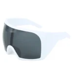Oversized Sunglasses Men Wrap Anti Wind Personal Large Shades Futuristic Fashion Future Shield Uv400 Cycling Motorcycle - Image 2