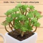 Creative Home Decoration Crafts Imitation Potted Plant Basket Nordic Furnishing Ornaments Art Livingroom Bedroom Hotel Decor - Image 24
