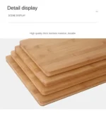 Kitchen Wooden Chopping Boards Cutting Board Double-sided Available Thick Wooden Boards Perfect for Kitchen And Dining Room - Image 19