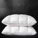 Comfortable Pillows for Sleeping 5-star Hotel Pillow Three-dimensional Soft Bilateral Washed Solid Color Pillow Sleeping Pillows - Image 4