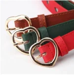 Women's belts Pin buckle belts spring and summer new women's versatile with trouser belts hollow heart shape - Image 13