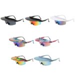 Visor Attaches To Sunglasses Sunglasses With Visor Attached Cycling Sunglasses Visor Shade Sunglasses Windproof Sunglass - Image 15