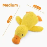 1/3PCS Things For Dogs Accessories Dog Supplies Calming Duck Squeaky Plush Toy Luxury Sleep Aid Durable Puppy Companion Pet - Image 9