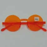 Festival Fashion Sunglasses Circular Sunglasses Trendy Ocean Sunglasses Colorful Sunglasses For Parties Candy-Colored Glasses - Image 21