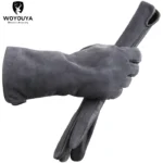 High-end Winter gloves multicolor leather gloves,High-grade sheepskin women's leather gloves simple design Women's gloves-2008 - Image 11