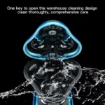 Electric Shaver Rotary Shaver Electric Razor Beard Trimmer Rechargeable Hair Cutting Shaving Machine Clipper for Men Waterproof - Image 4