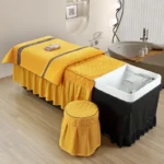 Head Washing Hairdressing Bedspread Barbershop Beauty Salon Hair Salon Thai Massage Bedspread Skin-Friendly SPA Bed Cover - Image 17