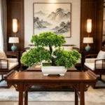 Artificial Plants Bonsai Simulated Tree Potted Fake Flowers Table Porch Potted Ornaments Home Wedding Decor Housewarming Gift - Image 2