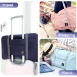 Foldable Travel Duffel Bag for Airlines Carry on Bag for Women and Girls Lightweight Large Capacity Sports Weekend Trip Overnigh - Image 3