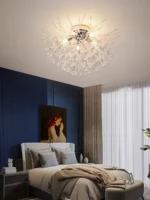 LED Ceiling Lights Dandelion Crystal Pendant Lamps Modern Indoor Ceiling Chandeliers Home Hotel Decorative Lighting Luminaire - Image 10