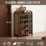 Shoes Organizers Narrow Corridor Shoe Rack Space Saving Storage Shelf Shoe Rack Luxury Designs Sturdy Home Furniture Accessories - Image 28