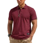 Summer Men's T-shirts Short Sleeve Loose Polo Shirts Casual Hikking Shirt Lightweight T Shirt for Work Athletic Clothes of Man - Image 10