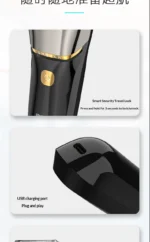 New Electric Shaver for Men with LCD Display, USB Rechargeable Home Water Washable Beard Razor - Image 12