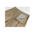 trousers for men with concealed buttons, loose straight trouser casual and versatile commuting suit trousers, trendy - Image 5