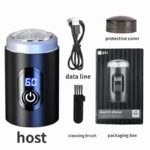 Electric Shaver: Rechargeable, Washable, Car-Ready Compact Razor for Men with Digital Display & Long Battery Life - Image 7