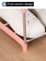 3/4 Shoe Rack Multi Layered And Space Saving Shoe Rack For Simple Household Storage And Storage Three And Four Layer Shoe Racks - Image 18