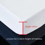 Custom Fitted Sheet from Photos, Personalized Bed Sheets for Home Decor, Customized DIY Bed Cover Deep Pocket with 2 Pillowcase - Image 5