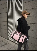 Travel Bag with Logo Large Capacity Short Distance Luggage Bag With Printed Name Custom Fitness Bag Sports Training Bag DIY - Image 23