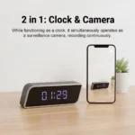 Digital Clock Camera 1080P FHD Wireless WiFi Cameras with Night Vision 2600mAh Battery APP Control Motion Detection Camcorders - Image 6