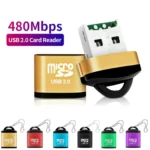 Mini USB Micro SD/TF Memory Card Reader USB 2.0 High Speed  Adapter for Computer Desktop Laptop Notebooks Accessories cartridg - Image 12