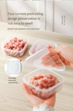 1 Set of 3 Food Storage Containers, Refrigerator Storage Boxes, Grain Storage Boxes, Plastic Sealed Containers, Large, Medium, and Small Sizes, 3-Piece Set, Lunch Box with Lid for Fruit Storage - Image 13
