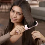 Hair Straightener Professional Quick Heated Electric Hot Comb Hair Straightener Personal Care Multifunctional Hairstyle Brush - Image 3