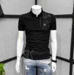 Polo Men's T-shirt Slim Fit Clothes Streetwear Top Embroidery Print With Collar Man Tee Shirts Graphic White Vintage Hot S - Image 17