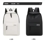 Backpack Simple New Style College Style Small Backpack Travel Lightweight Korean Version Junior High School Double Shoulder Bags - Image 9
