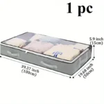The Thickened Large-sized Storage Box Under The Bed Can Hold Clothes, Quilts, And Non-woven Fabric Bags For Storage - Image 11