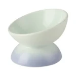 Cat Ceramic Bowl Gradient Pet Food Water Feeders Small Dogs Drinking Eating Supplies Raised Tilted Cats Puppy Feeding Supplies - Image 16