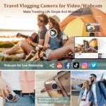 4K Digital Camera Auto Focus 48MP Vlogging Camera for YouTube and Anti-Shake Video Camera with Viewfinder Flash & Dial - Image 10