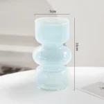 Retro Irregular Home Glass Vase Living Room Dining Table LLuxury Decoration Flower Vases - Image 8