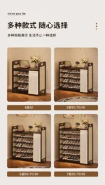 Display Foldable Shoe Racks Organizer Cabinet Portable Luxury Shoe Racks European Shelf Meuble Chausssure Home Furniture - Image 25
