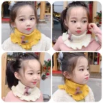 New Knit Scarfs Knitted Scarf Outdoor Scarves Multiple olors Warm Scarves Wool Kids Scarves Kids - Image 2